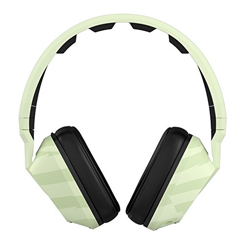 Preisvergleich Produktbild Skullcandy Crusher Stereophonisch Kopfhörer grün Headset, Schwarz mit Mikrofon Kopfhörer mit Mikrofon (Stereophonisch, Kopfband, grün, schwarz, verkabelt, 1,4 m, ohrumschließend)