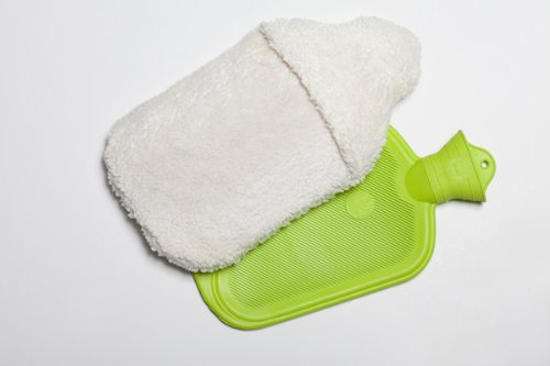 Preisvergleich Produktbild Wärmflasche mit Bezug Plüsch