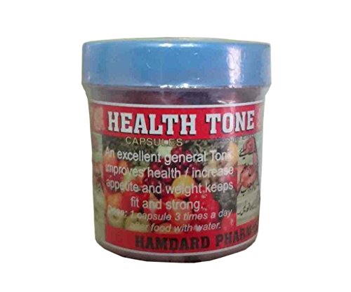 HAMDARD Sada Bahar Health Tone Weight Gain Capsules, 3kg In a Week 3 Bottles Pack