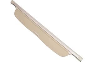 WGLQAZ para Mercedes-Benz R Class S251 R300 R320 R350 R400 R500 2007-2019 Cubierta Carga RetráCtil Coche Carga Persiana Enrollable Equipaje Estante Trasero Interiores Style Accesorios negro