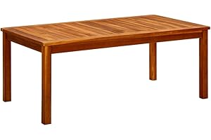 VIDAXL Table basse de jardin 110x60x45 cm Bois solide d acacia