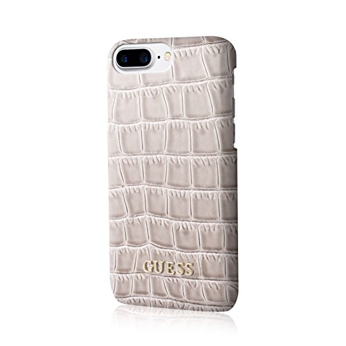 GUESS Croco - Carcasa para Apple iPhone 7 Plus  color beige