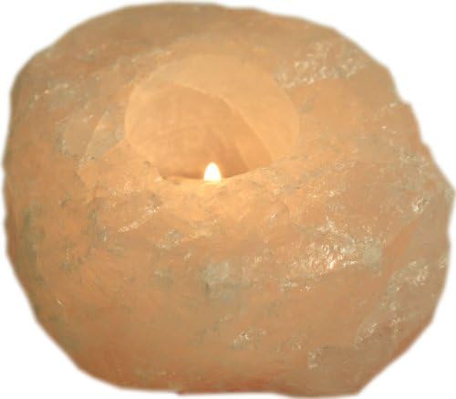 Rose Quartz Tea Light Candle Holder
