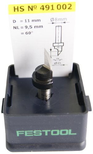 Festool 491002 HS Schriftenfräser HS-Stahl S8 D11/60