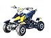 Produktbild Mini Quad Atv Eco Cobra 4" 500W inkl. 2-Stufen Drossel Pocketquad Kinderquad Schwarz-Gelb