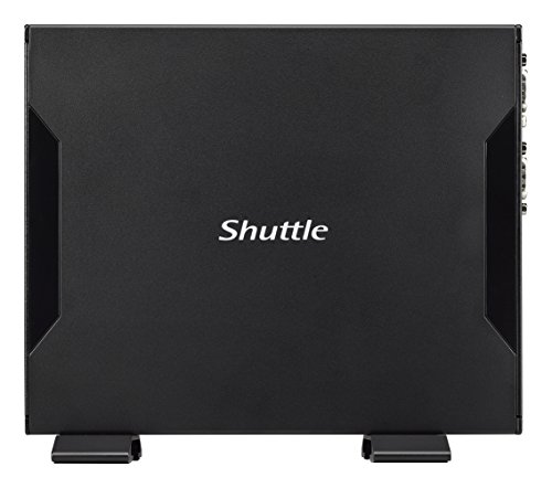 SHUTTLE Barebone XPC slim DS57U Intel i5-5200U HDMI DP 6.4cm Schacht HDD/SSD 2XUSB-3.0 4XUSB-2.0 2XCOM passive Kuehlung schwarz - 9