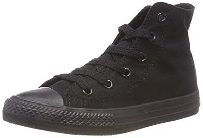 Converse Chuck Taylor CT As SP Hi Chaussures de Fitness Mixte Enfant, Noir (Black Monochrome 001) 28 EU