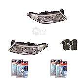 renault laguna 2 scheinwerfer Halogenscheinwerfer rechts Scheinwerfer Set für LAGUNA II BG0/1 inkl. OSRAM Mo 57198781