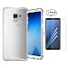 Produktbild Lanpangzi für Samsung Galaxy S8 Plus Hülle TPU Silikon Slim Handyhülle + 2*Gehärtetes Glas Displayschutzfolie Luftpolster-Technologie Transparent Bumper Schutzhülle