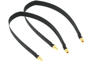 YAGIWLAN 2 x MIMO 800, MIMO 1800, MIMO 2600 , 2x LTE 13,5dbi LTE Antenne Fensterdurchführung Adapter SMA Stecker auf SMA Buchse