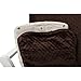 Luxe Basics Cover Me Glider Chair Cover, Chocolate Dot