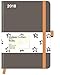 Produktbild Cool Diary Grey, Stones Turquoise 2018 - Weekly Planner, Buchkalender , Taschenkalender - 16 x 22 cm