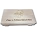 Produktbild Holz Schmuckkästchen mit personalisierter Gravur roh, ca. 20 x 11 cm mit Gravur Ihres Fotos, Motives oder / und Wunschtext