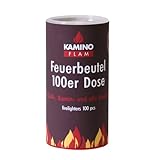 Kamino-Flam Anzündbeutel - 100 Stück Grillanzünder in der...