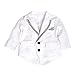 ZOEREA Baby Boys Gentlemen Romper Jumpsuit Wedding Suits Tuxedo Baptism 2pcs