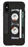  Art Design Hülle für iPhone 7+ Plus/iPhone 8+ Plus Audio Kassette k7 Audiokassetten Vintage Retro DJ Mix Tape CD Soft Silikon