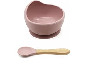 Gubby Gups® Rutschfeste Baby Breischale mit Saugnapf - BPA-freie Bowl Schüssel für Babynahrung, Baby Schüssel Set mit Saugnapf Teller Set, Geschirrset kinder, Mikrowellengeschirr