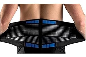 SUAVER Ceinture en néoprène deluxe pour Support Lombaire, Soutien au bas du dos, Posture correctrice Prévention des Blessures et Soulagement de la Douleur