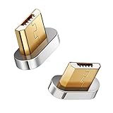 Magnetischer Micro USB Adapter [1 Stück] VIDARE Magnet...