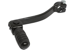 P2R (MOTORISÃ) P2R (Motorisé) SELECTEUR DE VITESSE ADAPTABLE DERBI 50 SENDA, GPR-GILERA 50 SMT, RCR ACIER NOIR (PLIABLE) -P2R-