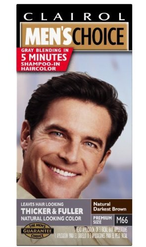 Clairol 0085275714890 Mens Choice Shampoo In Hair Color M66