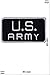 Produktbild Patch Iron-U.S. Army - black silver - - Military - U.S. Army - Iron On Aufnäher Embleme Bügelbild Aufbügler