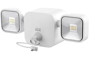 Blink Floodlight Mount | Support avec projecteurs pour caméra Blink Outdoor | Blanc