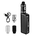 Produktbild E Zigarette/Shisha Starter Set 60W Vape Box Mod Kit,Elektronische Zigarette 0.25ohm/2.0ml Top Fill Verdampfer+2000mAh Eingebaute 18650 Batterie+Luftfluss Kontrolle,für Anfänger,Ohne Nikotin&Eliquid
