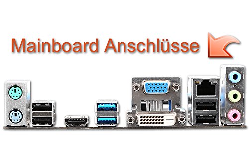 dercomputerladen Gamer PC System Intel, i7-4790 4×3,6 GHz, 16GB RAM, 2000GB HDD, nVidia GTX1080 -8GB Gaming Computer Büro Multimedia - 2