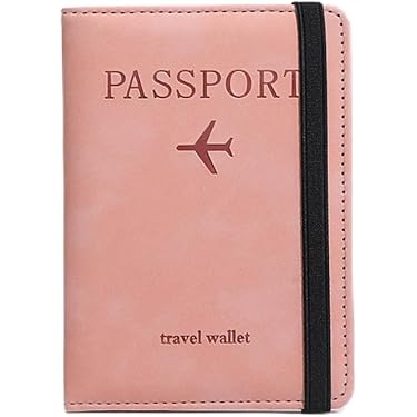 Portafoglio Da Viaggio AICase In Pelle PU Con Blocco RFID - Sottile Con Portacarte E Portapenna