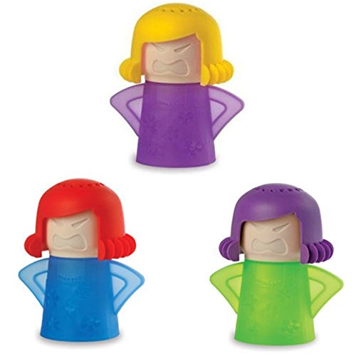 Pack of 3 Microwave Cleaner, Jechery Microwave Oven Fast Action Steam Cleaner Cooking Kitchen Cleaner Tool - Just Add Vinegar and Water