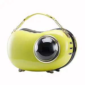 Upet Bubble Peapod Pet Carrier Yellow