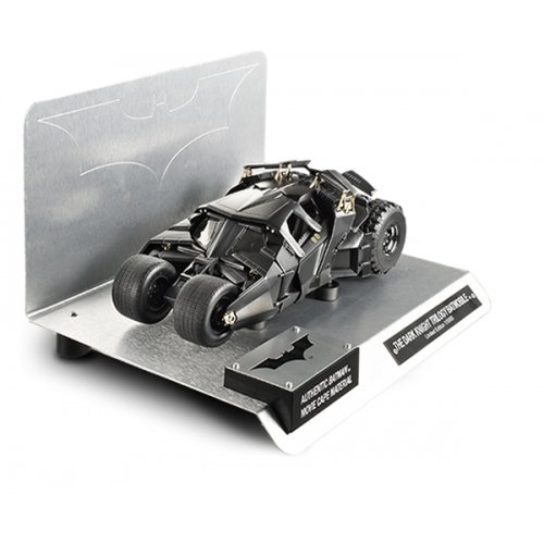 Hotwheels Elite 1:18 Batmobile Tumbler with Batman Cape Swatch Die Cast Model