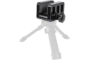 WILDGAMEPLUS Trépied portable en aluminium - Hauteur réglable avec support rotatif à 360°