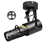 led punktstrahler gu10 220V 15 Watt Aluminium LED Weiß Strahl Mini Follow-Spot Licht mit hochwertigem Objektiv .