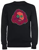Elegante Vendax alemán Cara Unisexo Sudadera Negro