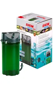 Eheim Classic 2215371 External Canister Filter With Media For Up To 92 Us Gallons