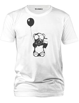 Wolkenbruch® Herren T-Shirt Atomic Bear, Gr.S bis XXXXXL