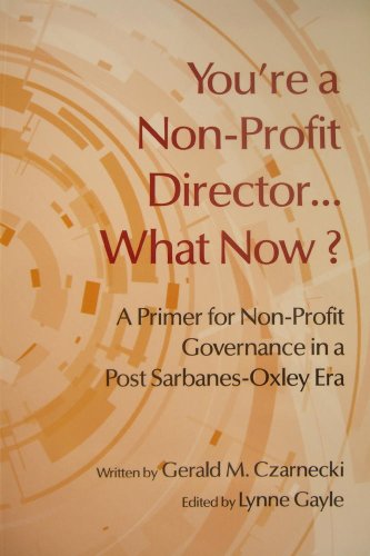 You're A Non-Profit Director...What Now?