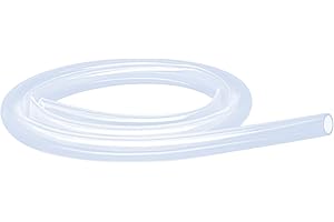 iMeistek Silikonschlauch, Länge 1.5m, 10mm ID, 13mm OD, flexibler Silikonschlauch, Wasser-Luft-Schlauch-Rohr für Pumpenübertragung