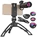 Produktbild 18-Fach Teleskop für Handy Monokular 3-in-1 Fischaugen-Weitwinkel-Makroobjektiv + Mini-Stativ für die meisten Smartphones