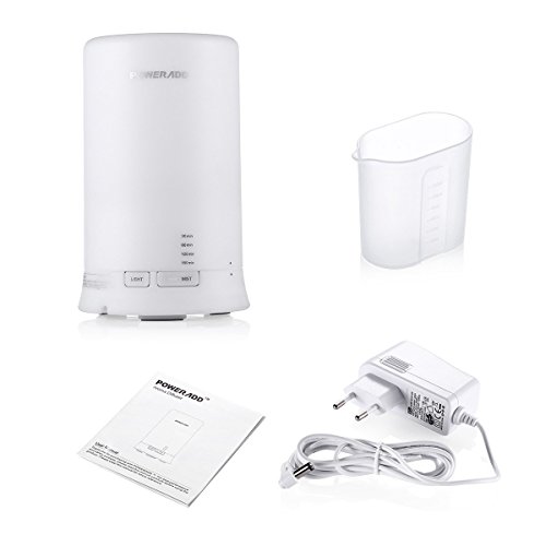Poweradd Aroma Diffuser Luftbefeuchter Raumbefeuchter mit Abschaltautomatik und 7 LED Farbwechsel für Wohnzimmer,Kinderzimmer,Schlafzimmer,Büro usw. - 7