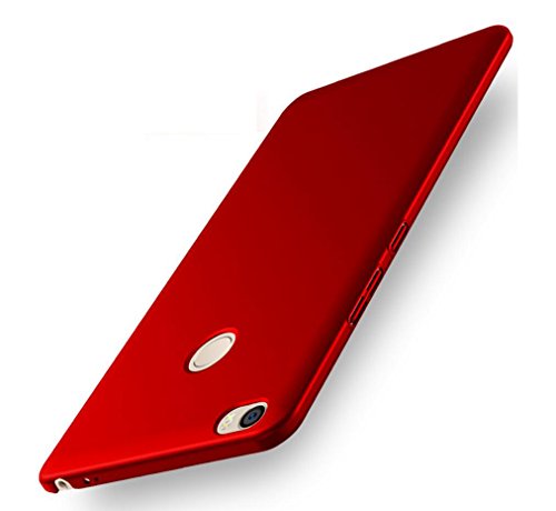 EIISSION Huawei P8 Lite (2017) Custodia,Ultra sottile che cade superficie protettiva opaca Custodia per Huawei P8 Lite (2017) smartphone ,Rosso