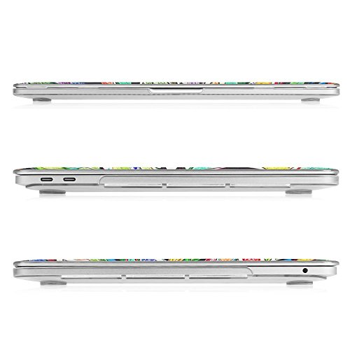 Fintie MacBook Pro 13 Hülle 2016 – Ultra Slim Plastik Hartschale Schutzhülle Snap Case für NEUESTE 13-zoll MacBook Pro 13″ (2016 Freisetzung) A1706 / A1708 mit/ohne Touch Bar and Touch ID, Liebesbaum - 5