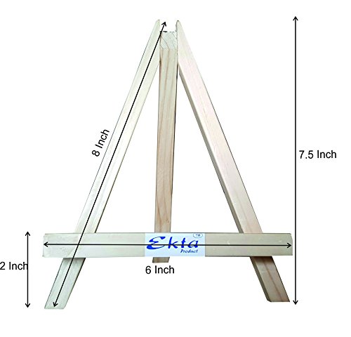Ekta Product Wooden Small Easel 8 inch RS.399 (69.00% Off) - Amazon