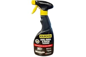 HOMECARE ESSENTIALS Kilrock BBQ Grill and Barbecue Rack Cleaner Professional Powerful Degreaser Spray 500ml (1)