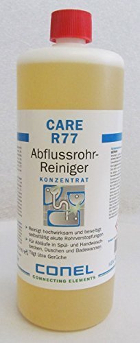 CARE R 77 Abflussrohr-Reiniger 1 Liter Flasche