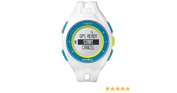 Orologio Timex TW5K95300 Run X20 Bianco Digitale GPS Ironman : Amazon.it:  Elettronica
