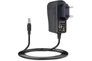 ENJOY-UNIQUE Adaptateur secteur 9.5V pour clavier de piano Casio SA76 SA77 SA46 CTK1200, WK220, remplacement pour Casio ADE95100LU