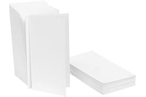 ‎IDEEN MIT HERZ Ideen mit Herz Klappkarten-Set blanko | Faltkarten mit Umschlag | 50 Karten & 50 Umschläge | Karten zum Selbstgestalten (Kartengröße 10,5 x 21 cm | DIN lang)